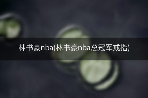 林书豪nba(林书豪nba总冠军戒指)