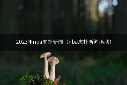 2023年nba虎扑新闻（nba虎扑新闻滚动）