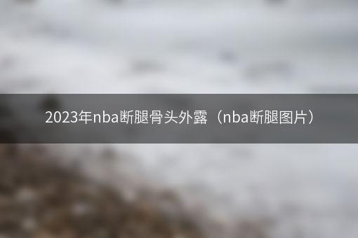 2023年nba断腿骨头外露（nba断腿图片）