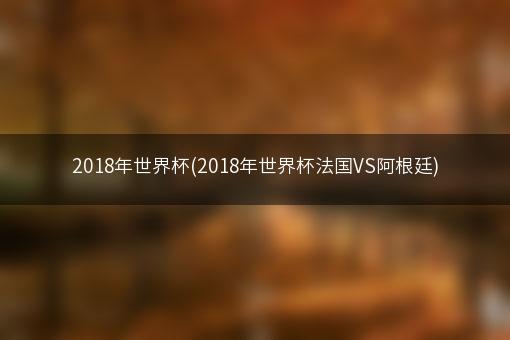 2018年世界杯(2018年世界杯法国VS阿根廷)