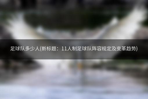 足球队多少人(新标题：11人制足球队阵容规定及变革趋势)